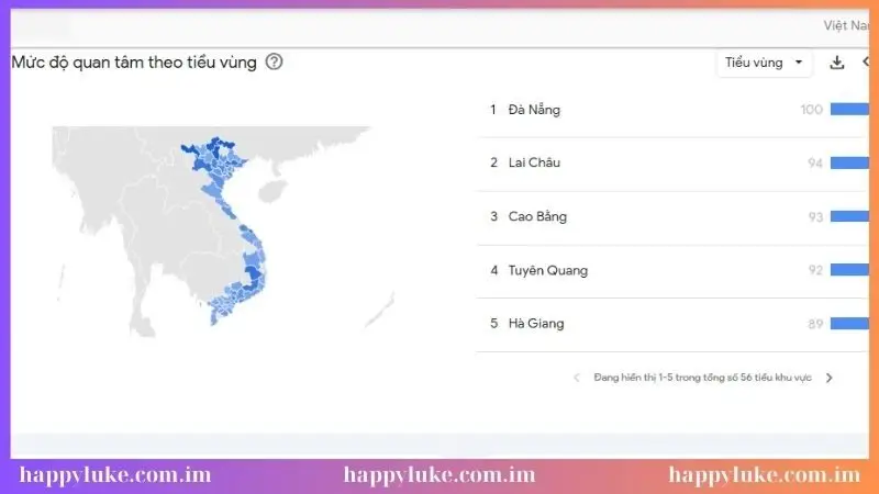 Google trend cập nhật trend mới về happyluke Google trend cập nhật trend mới về happyluke